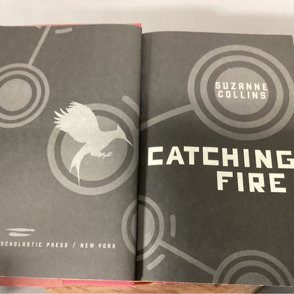 “2/$10” - Catching Fire by Suzanne Collins - The Hunger Games - Hardcover - Picture 8 of 12